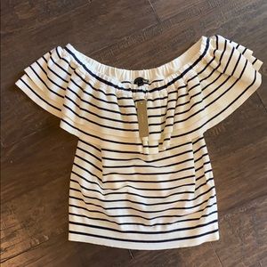Jcrew off the shoulder top